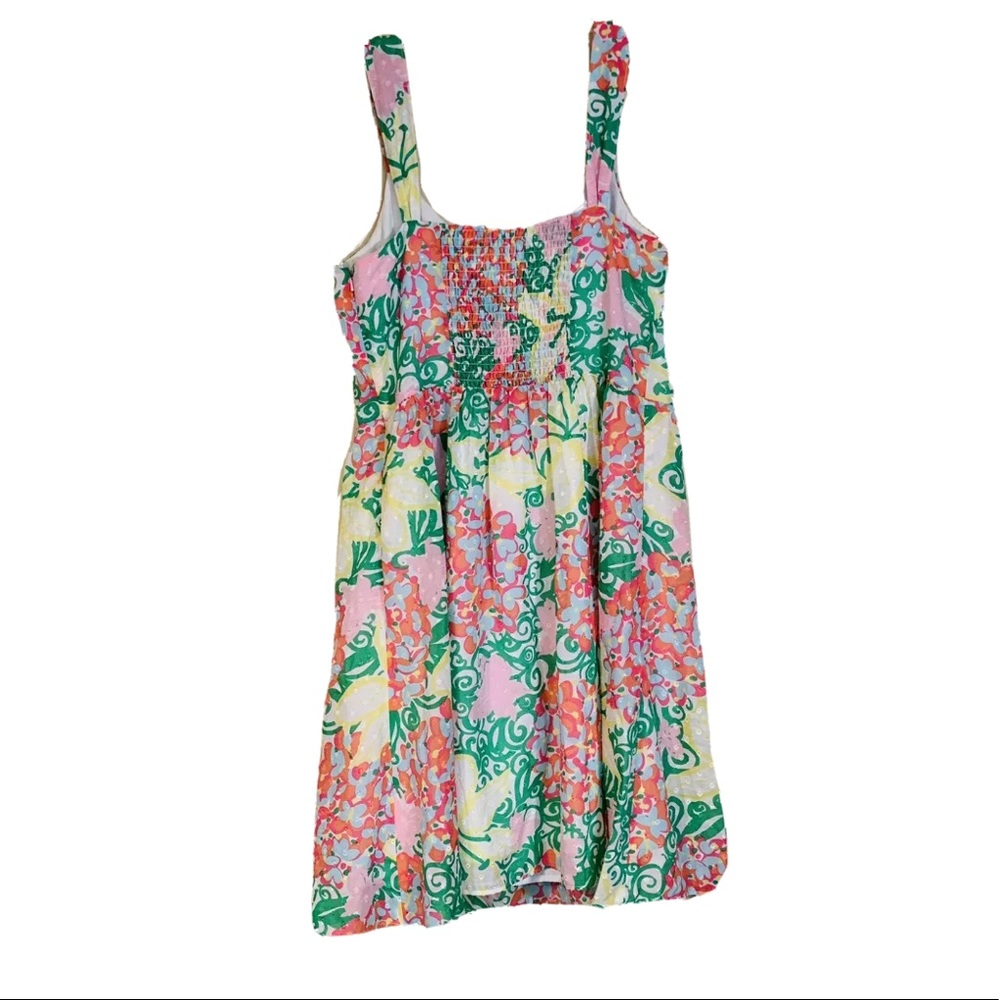 LILLY PULITZER Mariposa Peggy Dress Size 12 Ruffle - Picture 6 of 12